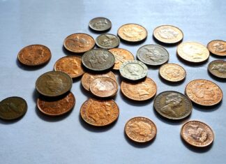 czyszczenie starych monet